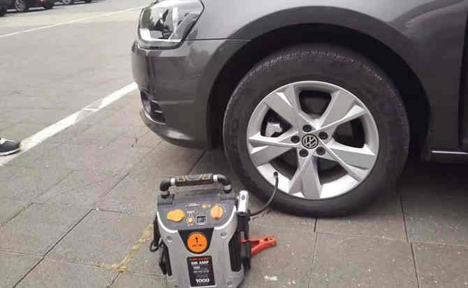 金水区汽车搭电案例
